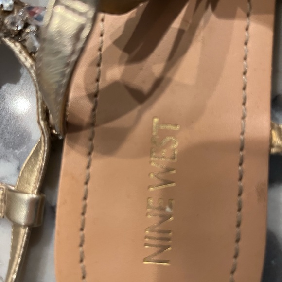 Nine West Bedazzled Sandals - Picture 3 of 4